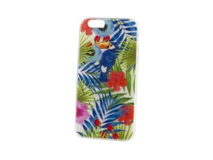 Apple iPhone 6, 6s (4.7), mintás, átlátszó gumis hátlaptok, flowers 04