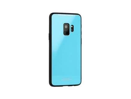 Vennus Glass Case üveges hátlaptok Samsung Galaxy S8, (G950) típusú készülékre, kék