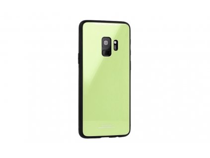 Vennus Glass Case üveges hátlaptok Samsung Galaxy S9 Plus, (G965) típusú készülékre, zöld