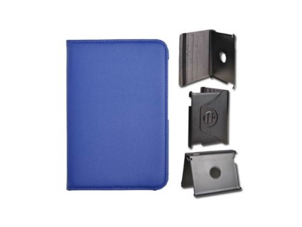 Samsung Galaxy Tab 2 7.0", (P3100, P3110), kitámasztós, forgatható tok, kék