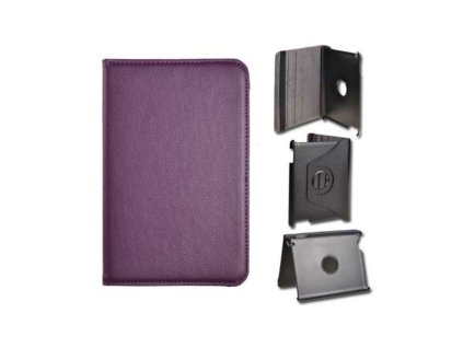 Samsung Galaxy Tab 2 7.0", (P3100, P3110), kitámasztós, forgatható tok, lila