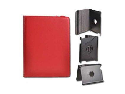 Samsung Galaxy Tab 2 7.0", (P3100, P3110), kitámasztós, forgatható tok, piros