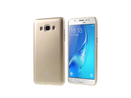 Huawei P20 Lite (2019), Jelly Mercury Glitter, fényes gumis hátlaptok (gyöngyházmetál), arany