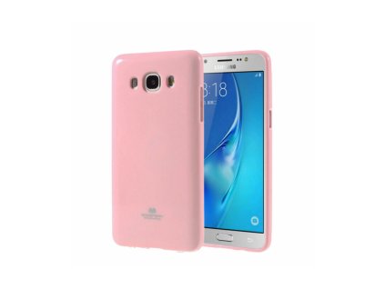 Samsung Galaxy A20 (A205), A30 (A305), Jelly Mercury Glitter, fényes gumis hátlaptok (gyöngyházmetál), világos pink