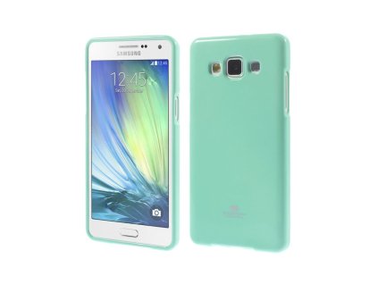 Samsung Galaxy A20 (A205), A30 (A305), Jelly Mercury Glitter, fényes gumis hátlaptok (gyöngyházmetál), menta