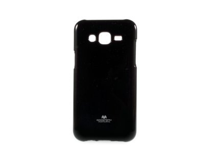 Xiaomi Redmi Note 7, Note 7 Pro, Jelly Mercury Glitter, fényes gumis hátlaptok (gyöngyházmetál), fekete