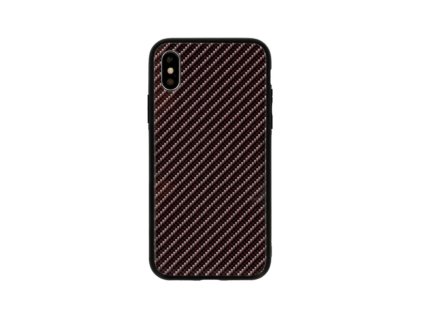 Vennus Carbon Glass üveges hátlaptok Xiaomi Redmi 6, Redmi 6A típusú készülékre (ujjlenyomat nyílással), szürke