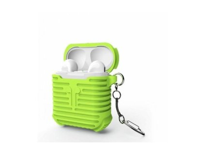 Apple AirPods védő szilikon tok typ 03, világos zöld