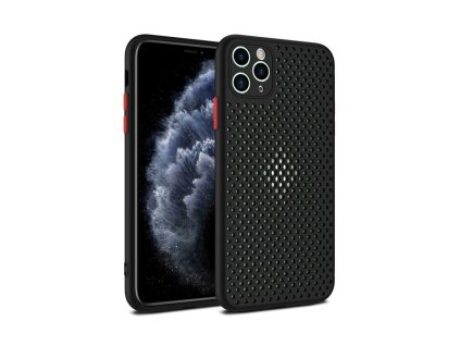 Breath lyukacsos hátlaptok Samsung Galaxy A21s, (A217) típusú készülékhez, fekete