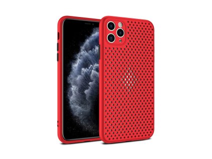 Breath lyukacsos hátlaptok Samsung Galaxy A21s, (A217) típusú készülékhez, piros