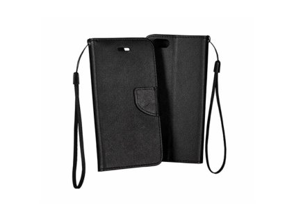 Samsung Galaxy A71 5G, (A716), Fancy oldalra nyíló flip tok, fekete