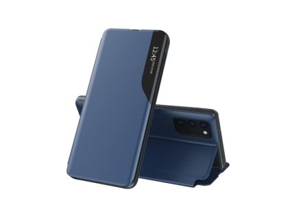 Samsung Galaxy S21 Plus, (G996) Book Smart View, oldalra nyíló aktív flip tok, kék