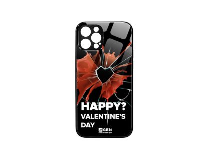 Apple iPhone 12 Pro (6.1), 4Gen fekete üvegtok, Anti-Szerelmes 11