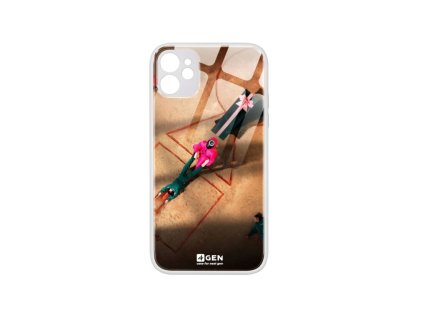 Apple iPhone 11 (6.1), egyedi 4Gen fehér üvegtok, Nyerd meg az életed 07