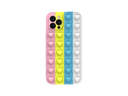 Samsung Galaxy A32 5G, (A326B), szív Pop It puha szilikon hátlaptok, art 02