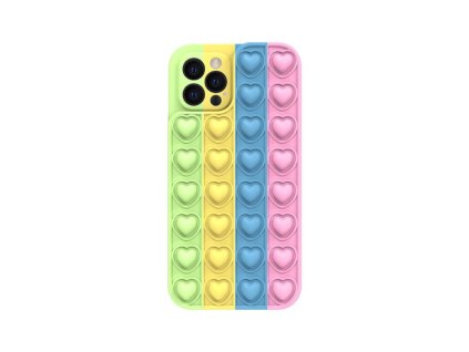 Samsung Galaxy A32 5G, (A326B), szív Pop It puha szilikon hátlaptok, art 04