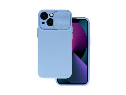 Apple iPhone 14 Pro, (6.1), Camshield Soft szilikon hátlaptok, világos lila