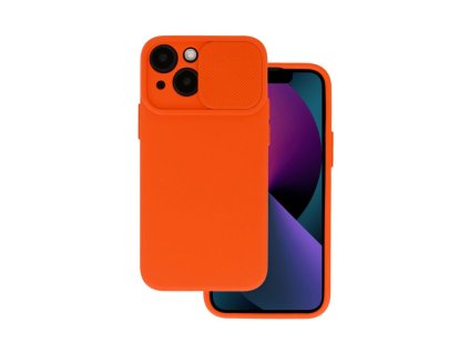 Samsung Galaxy A23 4G/5G, (A235, A236), Camshield Soft szilikon hátlaptok, narancs