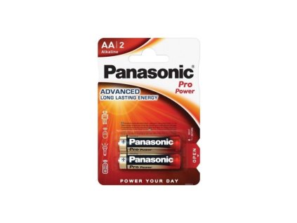 Panasonic Pro Power alkáli tartós ceruza elem 1,5V AA (2 darabos)