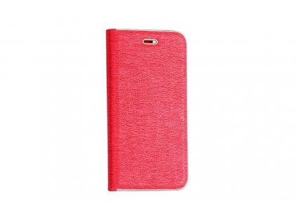 Samsung Galaxy A12 (A125), Book Vennus oldalra nyíló flip tok, piros