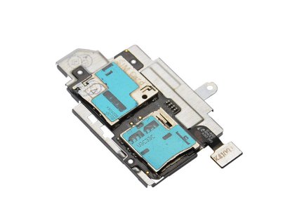 Samsung Galaxy S3, i9300, i9301, i9305, gyári sim és memória kártya olvasós átvezető fólia (Flex, szalagkábel)