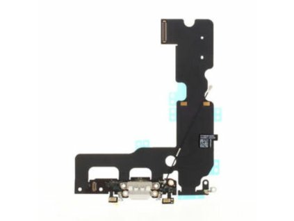 Apple iPhone 7 Plus (5.5), gyári töltőcsatlakozós, headset csatlakozós és mikrofonos átvezető fólia (Flex, szalagkábel), fehér