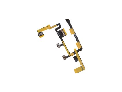 Apple iPad 2, gyári bekapcsoló (On/Off), hangerő és némító gombos átvezető fólia (Flex, szalagkábel)