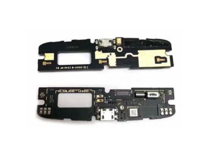 Lenovo Vibe K5, (A6020, A6020a40), gyári töltőcsatlakozós (Micro USB), mikrofonos és rezgő motoros panel