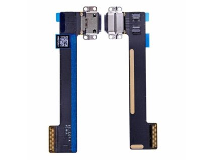 Apple iPad mini 4, gyári típusú töltőcsatlakozós (lightning) átvezető fólia (Flex, szalagkábel), fekete