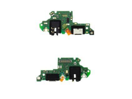 Huawei P Smart 2021 (PPA-LX2), gyári, eredeti PCB töltőcsatlakozós (Type-C), headset csatlakozós és mikrofonos panel