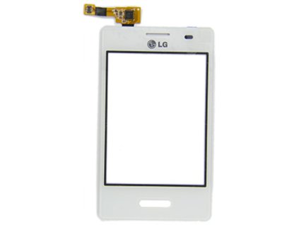 LG Optimus L3 II, E430, gyári típusú érintőpanel, fehér