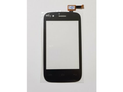 Wiko Ozzy, gyári típusú érintőpanel, fekete
