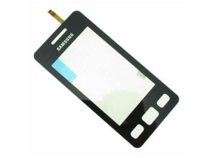 Samsung Star 2, S5260, gyári típusú érintőpanel, fekete