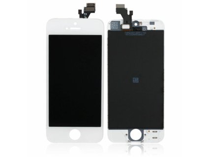 Apple iPhone 5, AAA LCD kijelző érintőpanellel és kerettel, fehér