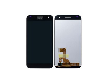 Huawei Ascend G7, G7-L01, G7-L03, gyári típusú LCD kijelző érintőpanellel, fekete