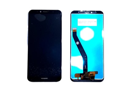 Huawei Y6 (2018), Y6 Prime (2018), Honor 7A, gyári típusú LCD kijelző érintőpanellel, fekete