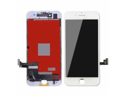 Apple iPhone 7 (4.7), Gyári LCD kijelző érintőpanellel és kerettel, fehér