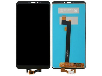 Xiaomi Mi Max 3, gyári típusú LCD kijelző érintőpanellel, fehér