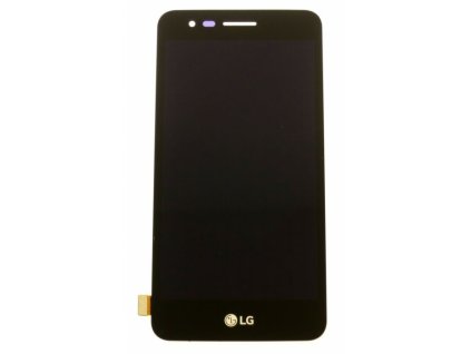 LG K4 (2017), (M230), gyári típusú LCD kijelző érintőpanellel, fekete