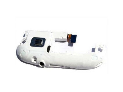 Samsung Galaxy S3, S3 NEO, (i9300, i9305, i9301), gyári típusú csörgő hangszóró és headset csatlakozó, fehér