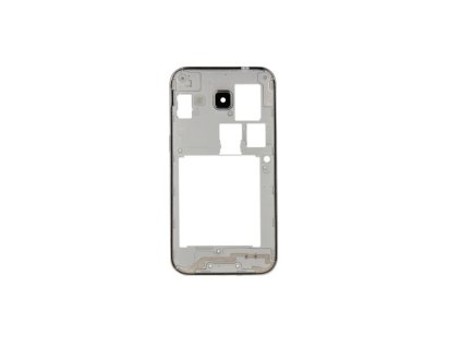 Samsung Galaxy Core Prime Dual Sim, G360, gyári típusú hátsó keret kamera takaróval és plexivel (2 simes), ezüst