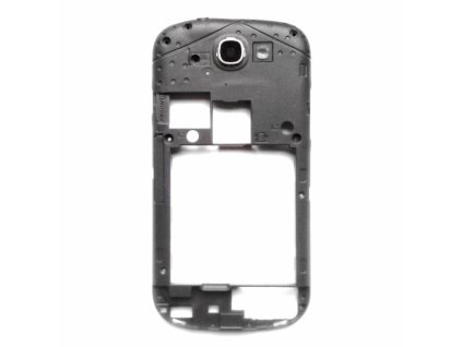 Samsung Galaxy Express, i8730, gyári típusú hátsó keret kamera takaróval és plexivel, fekete