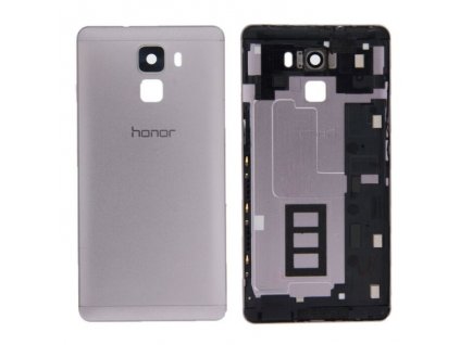 Huawei Honor 7, PLK-L01, gyári típusú akkufedél (gombokkal), fekete