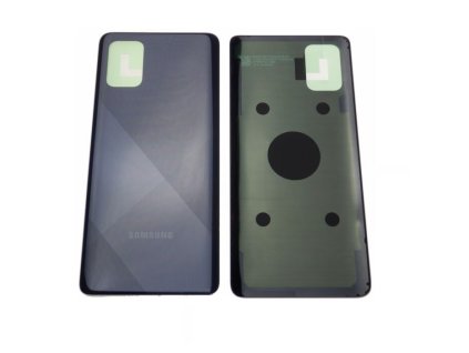 Samsung Galaxy A71 (A715), gyári típusú akkufedél, fekete
