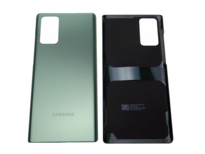 Samsung Galaxy Note 20 (N980), gyári típusú akkufedél, zöld