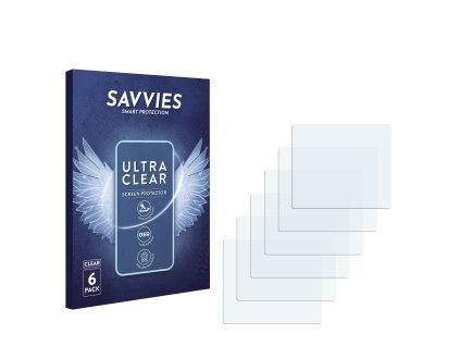 AgfaPhoto Sensor 830s típusú fényképezőhöz 6db-os Savvies SU75 kijelzőfólia