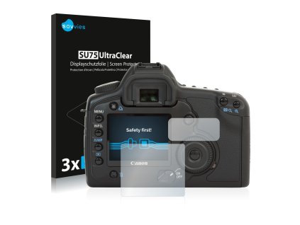 Canon EOS 5D típusú fényképezőhöz 6db-os Savvies SU75 kijelzőfólia