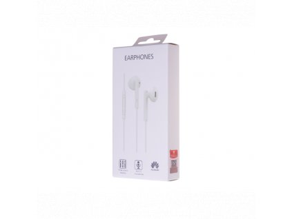 Huawei eredeti, gyári vezetékes headset AM115 | BLISTER (3,5mm jack), fehér