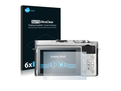 FujiFilm FinePix X-A3 típusú fényképezőhöz 6db-os Savvies SU75 kijelzőfólia