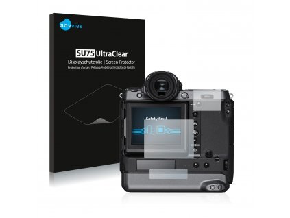 Fujifilm GFX100 típusú fényképezőhöz 6db-os Savvies SU75 kijelzőfólia